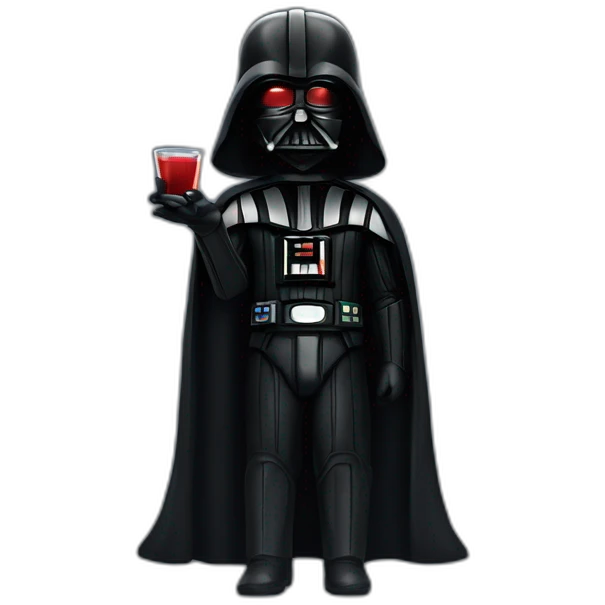 Dark Vader shots emoji