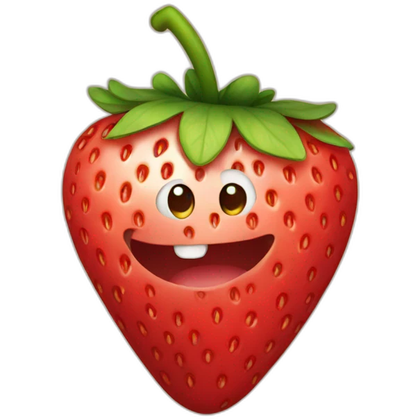 strawberry emoji