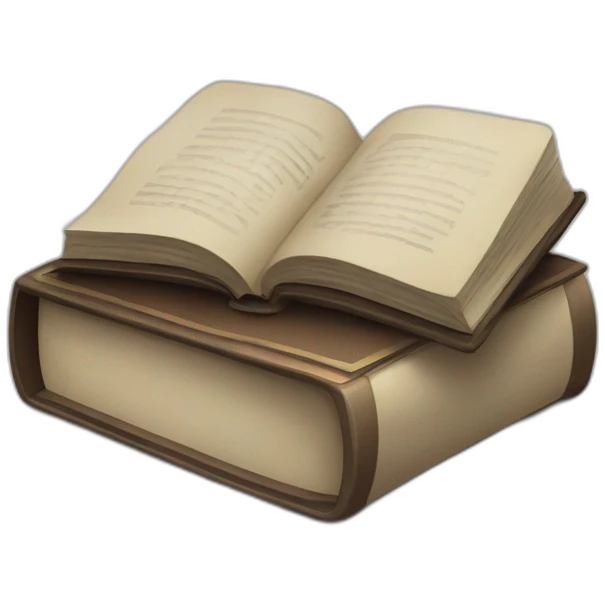 Captive book emoji