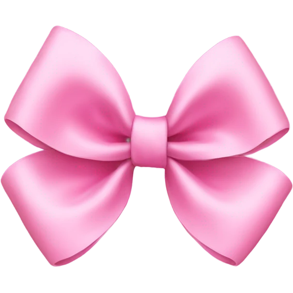 pink bow emoji