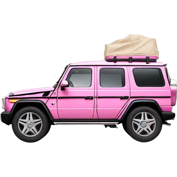 Pink gwagon  emoji