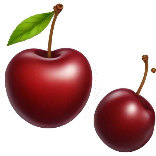 two cherries emoji