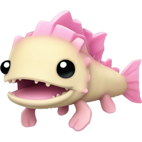 Minecraft axolotl golden emoji
