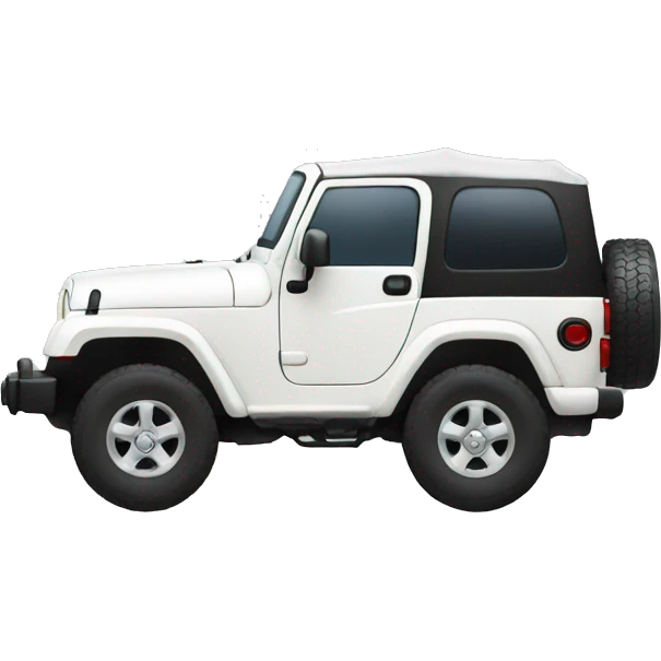 white jeep emoji