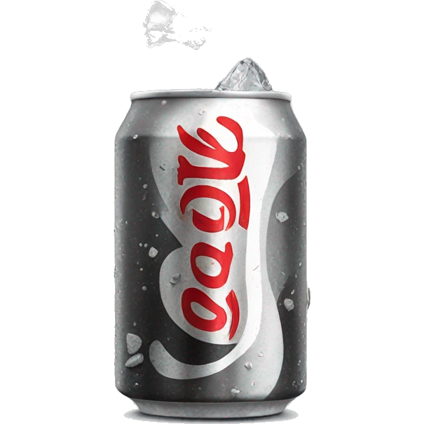 A diet coke can hitting rock bottom emoji