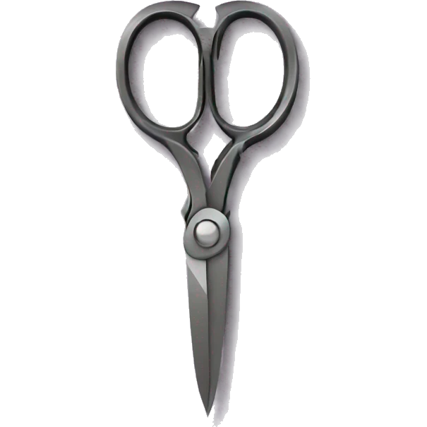 Uppercase I made out of scissors  emoji
