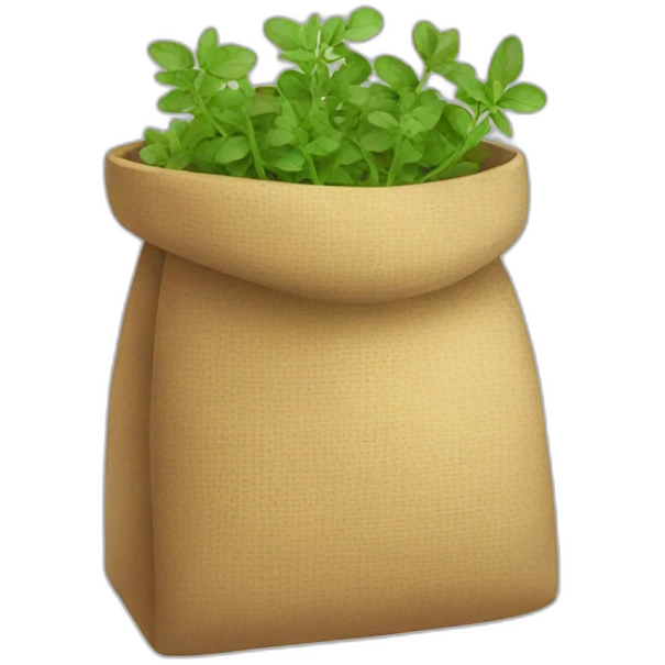 a bag of oregano  emoji