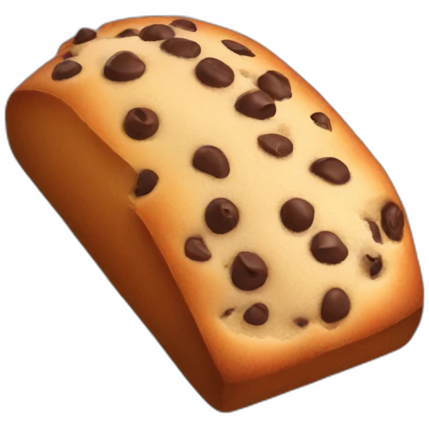 Chocolate chip bread emoji