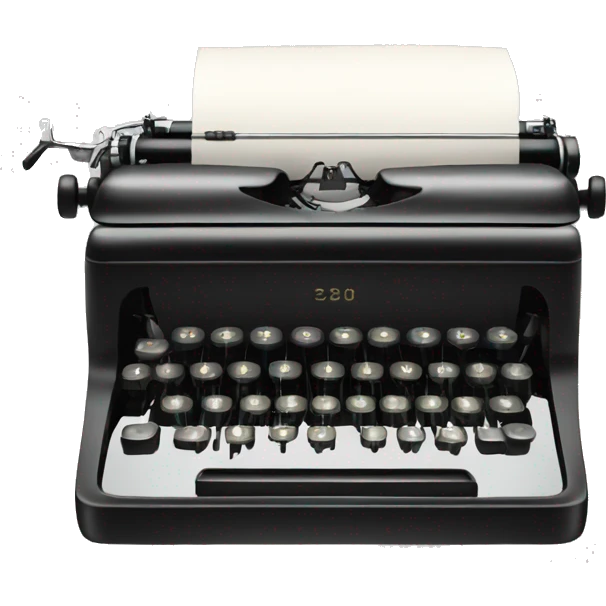 typewritter emoji
