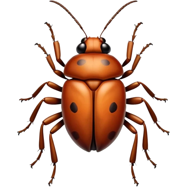 Sad bug emoji