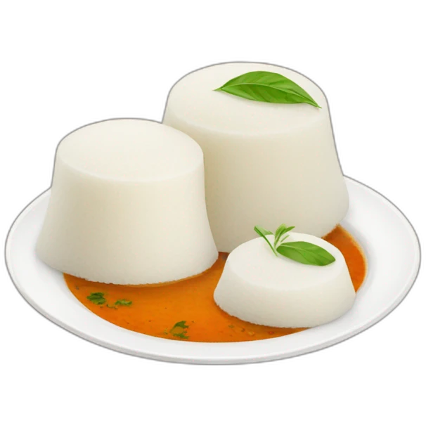 Idli & chutney  emoji
