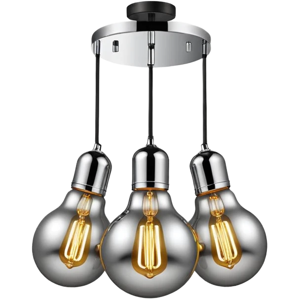 ceiling lamp 3 bulbd emoji