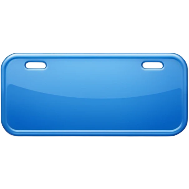 blue Name tag emoji