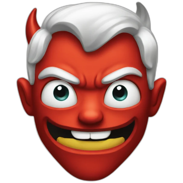 chilling devil emoji