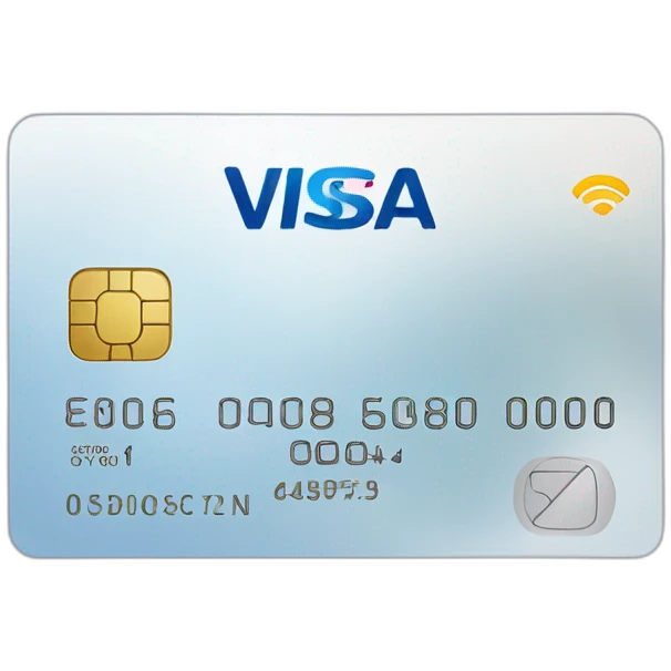 visa debit card emoji