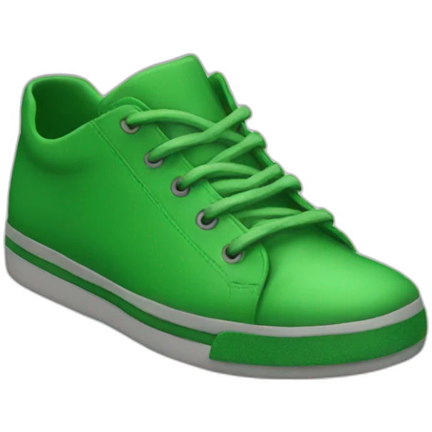 green shoes emoji
