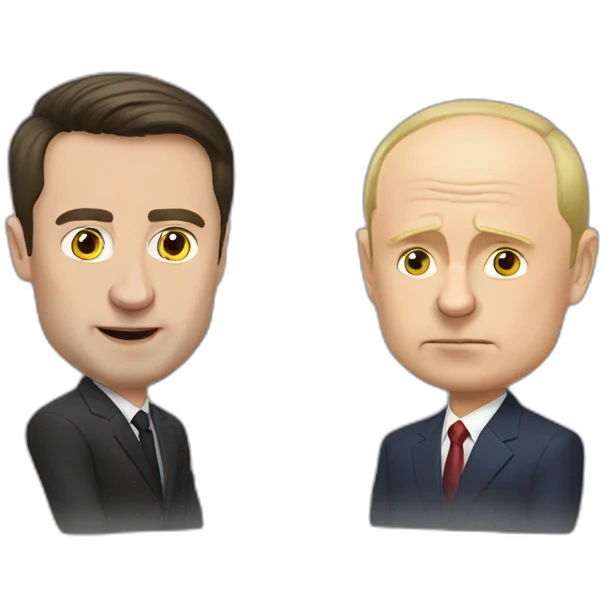 putin vs zelensky emoji