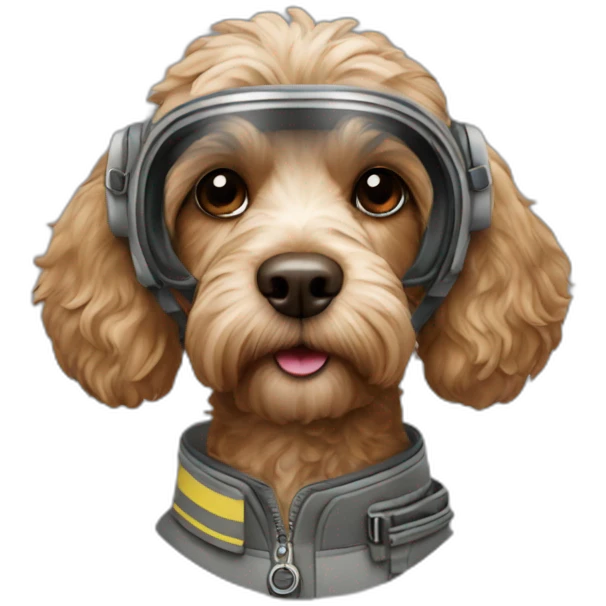 cockapoo pilot emoji