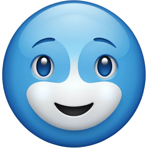 Blue tick emoji