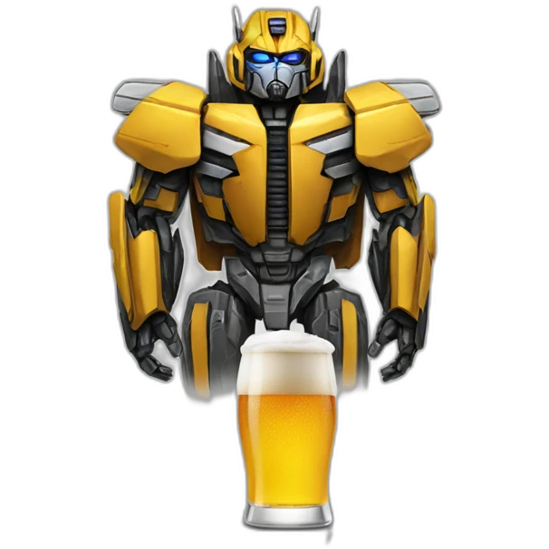 transformers bumblebee beer emoji