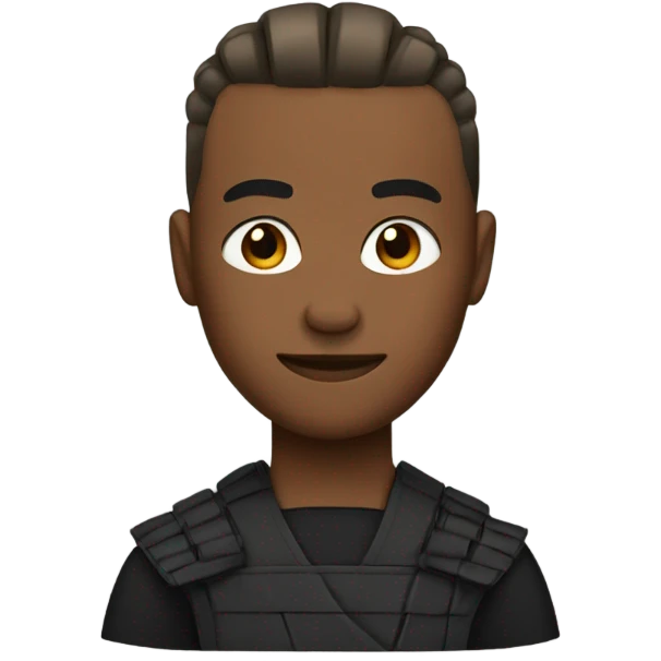 Ninja low taper fade emoji