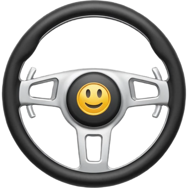 volante de auto  emoji