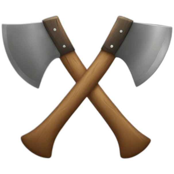 crossed axe emoji