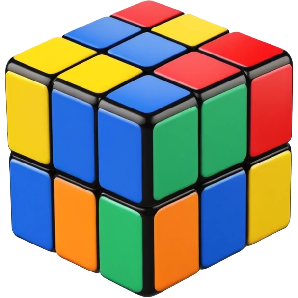 Rubiks cube emoji