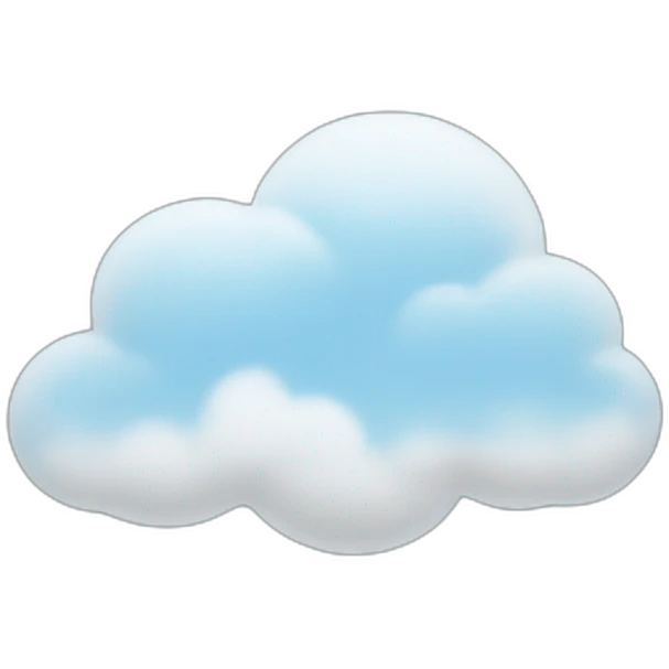cloud emoji