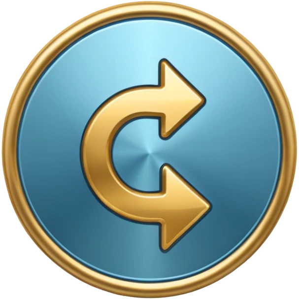 round arrow emoji