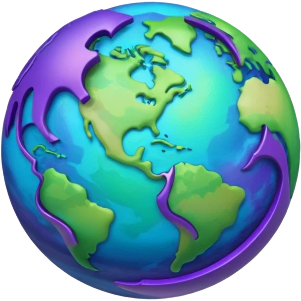 colorful planet with ring emoji