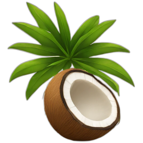 Coconut emoji