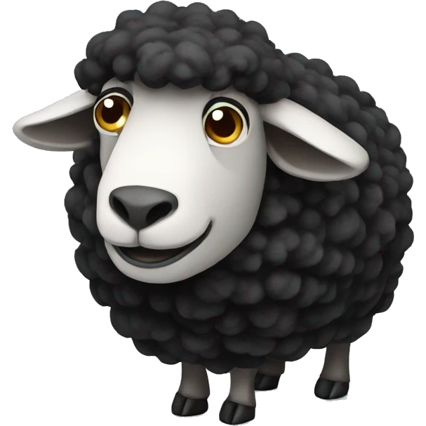 black sheep emoji