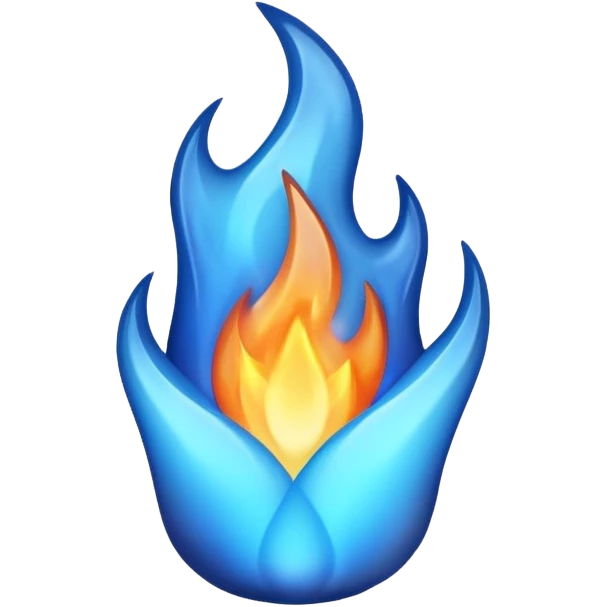 💙🔥 emoji