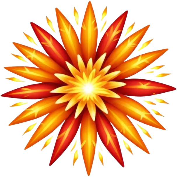 firework burst emoji