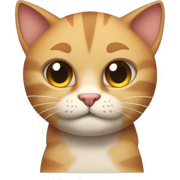 a cat strong for big arms emoji