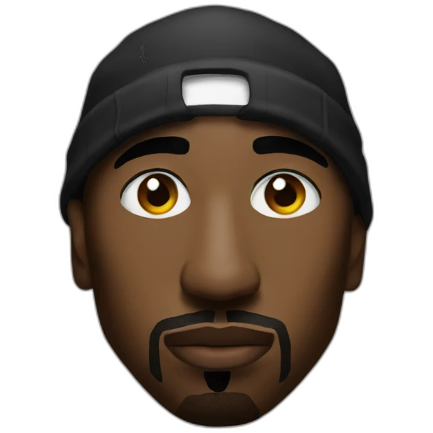 tupac emoji
