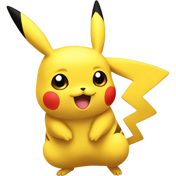 Pikachu with topchat  emoji