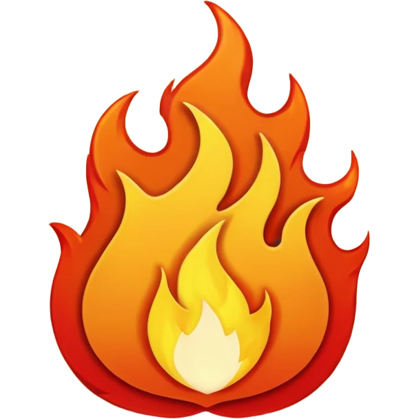 flame element symbol emoji