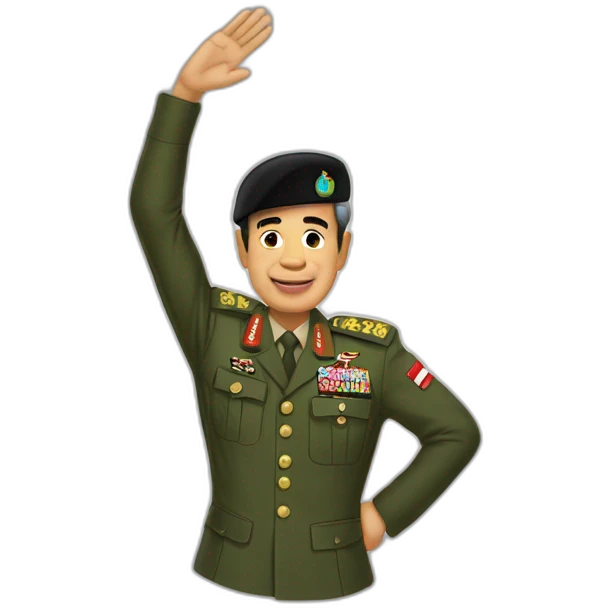 jokowi-saluting emoji
