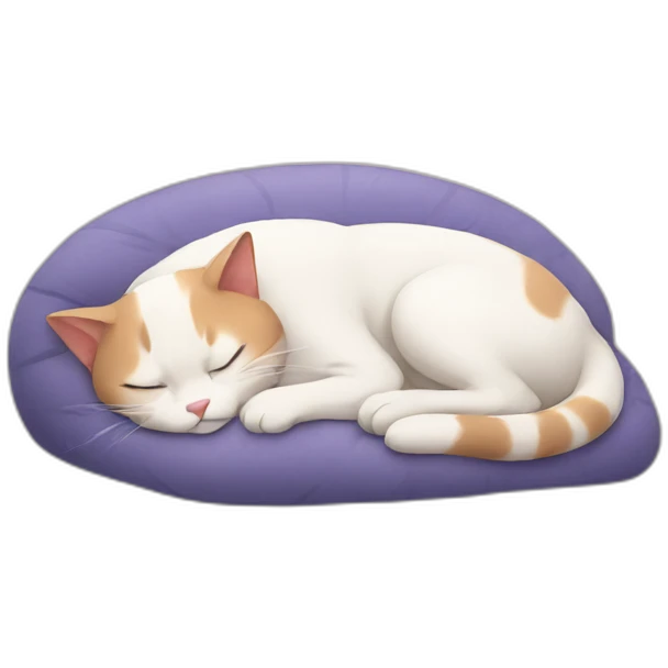 sleeping-cat emoji