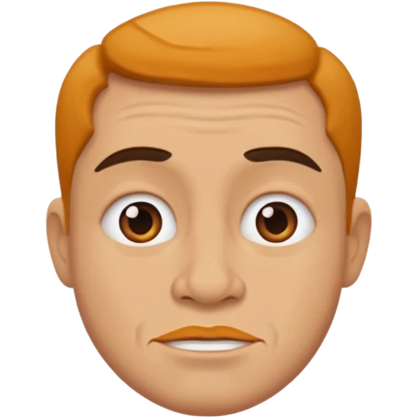 caricature style paint emoji