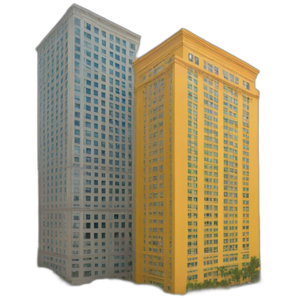 The Aris Marketsquare high rise Houston emoji | AI Emoji Generator