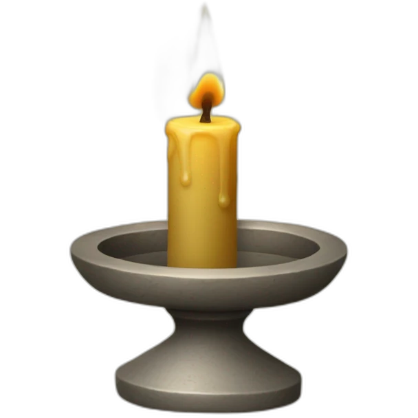 medieval candle emoji