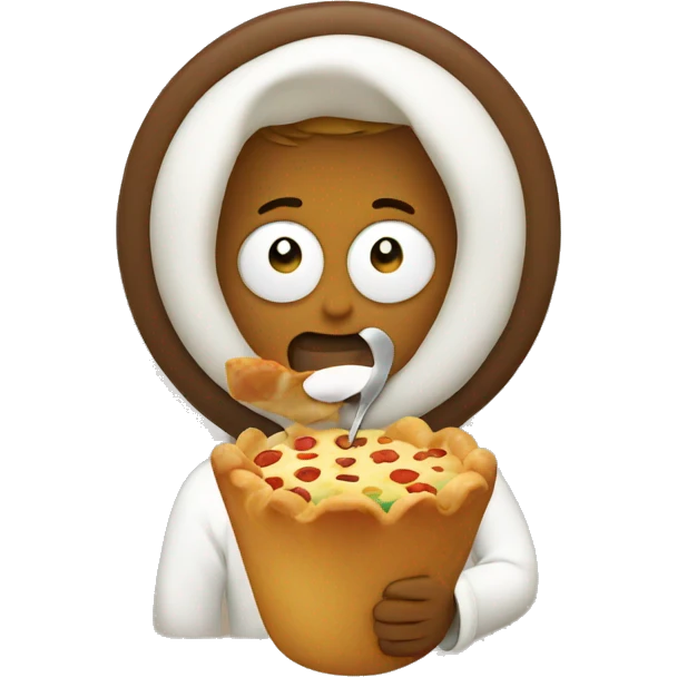 Eating emoji
