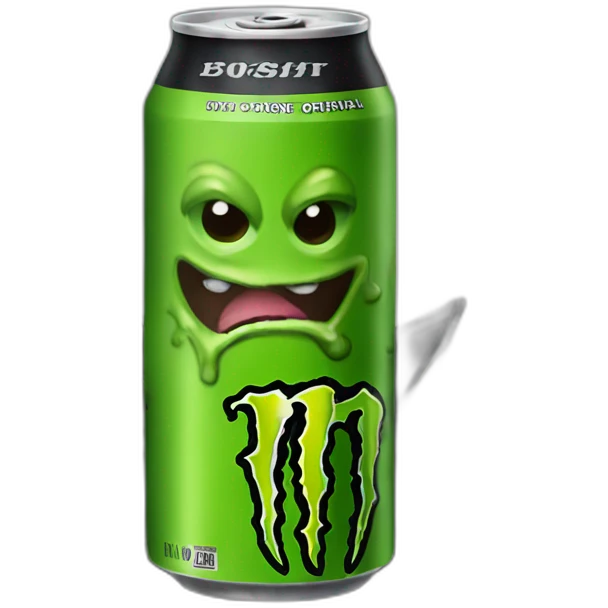 Monster energy boisson original emoji