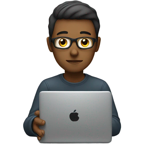 Person coding emoji