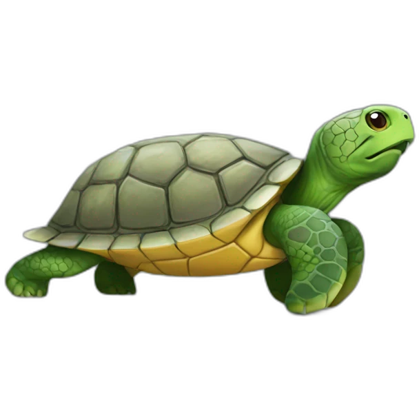 Turtle paint a draw emoji