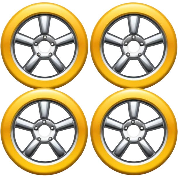 only wheels from the chassis emoji