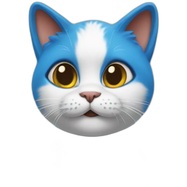 Smurf-cat emoji